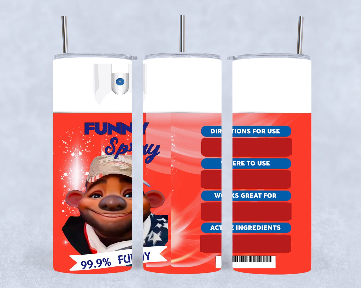 Funny Spray Tumbler