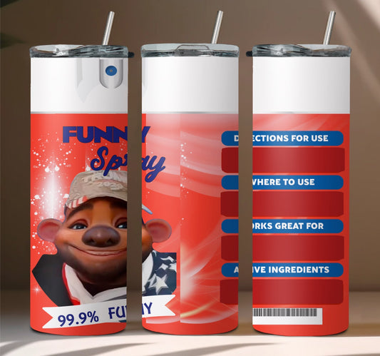 Funny Spray Tumbler